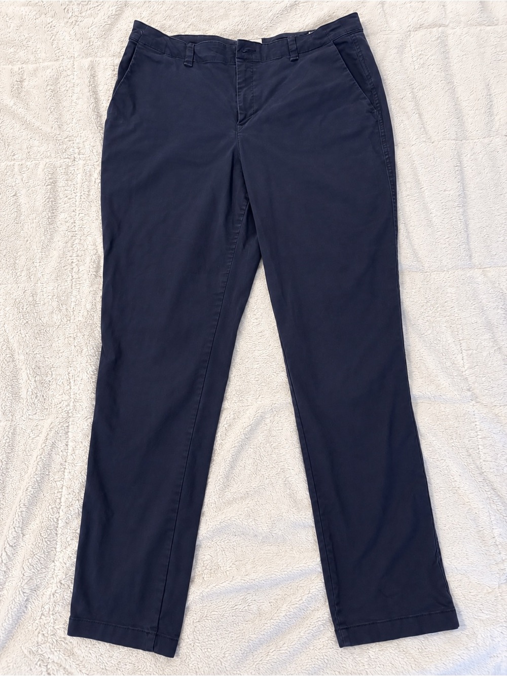 GAP Straight Leg Navy Chino Pants - 12 Tall